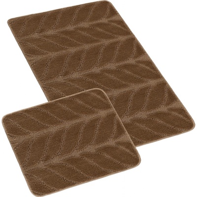 Bellatex Sada Bany Klas hnědá 60x100 + 60x50 cm bez výkroje
