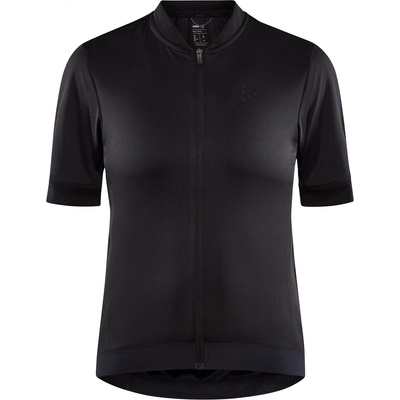 Craft Дамска фланелка с къс ръкав за колоездене Craft Women's Core Essence Jersey Cycling jersey - Black (156-1554-0113)