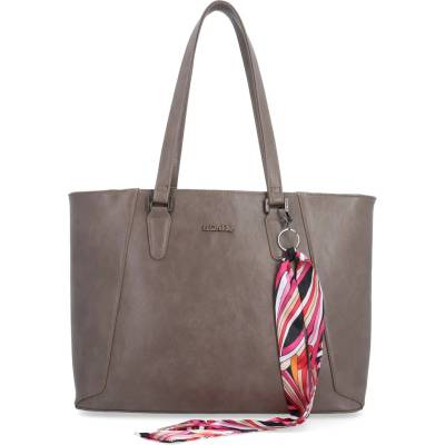 Le Sands prostorná shopperka taupe 7705 TAUPE