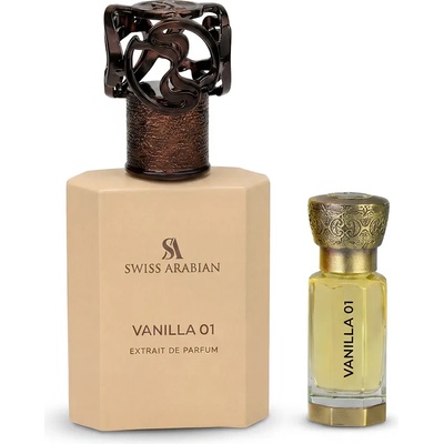 Swiss Arabian Vanilla 01 комплект за жени Парфюмен екстракт 50 ml + Парфюмно масло 12 ml