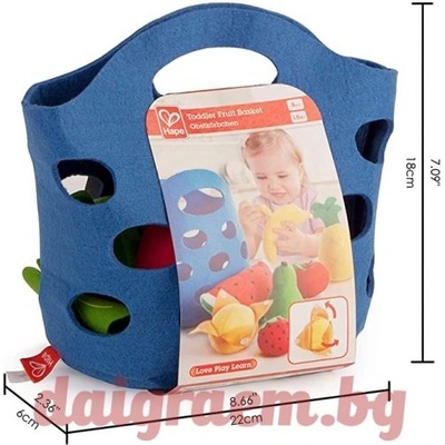 Hape Занимателна играчка Кошница с плодове hape e3169 (h3169)