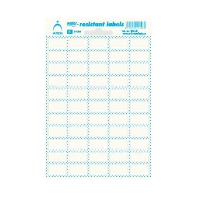 Voděodolné samolepicí obdélníčky 19x10mm – Zboží Mobilmania