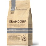 Grandorf Rabbit & Turkey Adult Sterilized - Хипоалергенна храна за кастрирани котки със заешко и пуешко (400 г / 2 кг / 8 кг) - petvitaminhouse - 15,63 лв