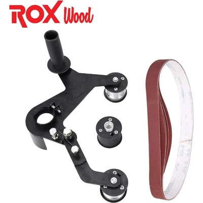 ROX Wood Приставка за ъглошлайф - лентов шлайф / rox 153rox0059 / (rox 153rox0059)