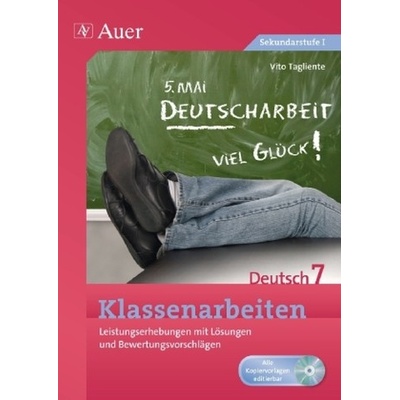 Klassenarbeiten Deutsch 7, m. CD-ROM - Tagliente, Vito