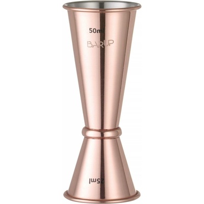 Barová odměrka 25/50 ml, Bar up, Měděná, ø43x(H)110mm