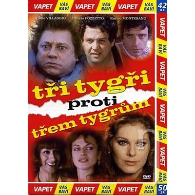 Tři tygři proti třem tygrům DVD