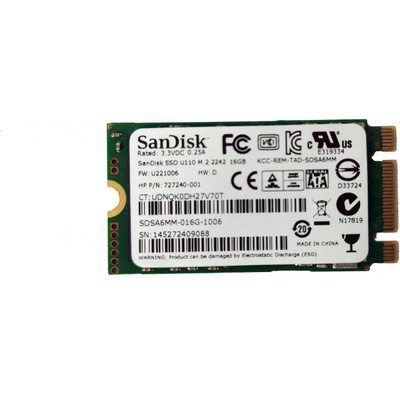 SanDisk 16GB M.2 (SDSA6MM-016G-1006)