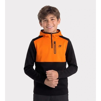 Druids Scramble Hoodie dětská golfová mikina oranžová