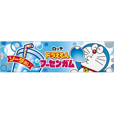 Lotte JAP Doreamon žvýkačky s příchutí Ramune 18 g
