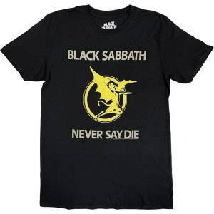 Black Sabbath Never Say Die Black L Риза (BSTS10MB03)