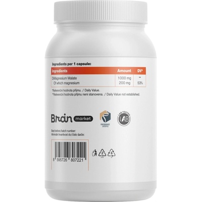 BrainMax Energy Magnesium 1000 mg 100 kapslí