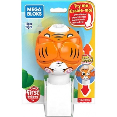 Mega Bloks Peek a Blocks zvířátko tigrík