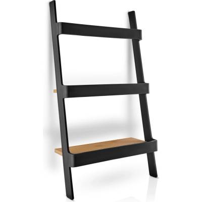 Kuchyňský organizér NORDIC KITCHEN 28 x 50 cm, černá, plast/bambus, Eva Solo