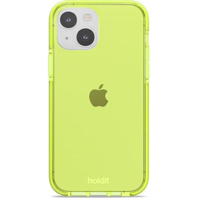 Holdit Гръб Holdit Seethru Case за iPhone 14/13 - Acid Green