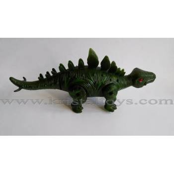 Image 1 of Детска играчка Динозавър ходещ и светещ - зелен