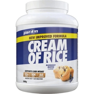 Per4m Cream Of Rice čučoriedkový muffin 2 kg