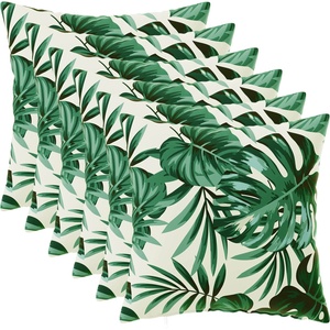 vidaXL Калъфка за възглавница 6 pcs HEERLEN Мотив с листа 30 x 30 cm (907518)