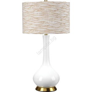 Elstead Lighting MILO-AB-TL-LANT - Настолна лампа MILO 1xE27/60W/230V бежов (ED0712)