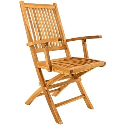 DOPPLER Křeslo zahradní skládací TAMAN LEVERTON teak