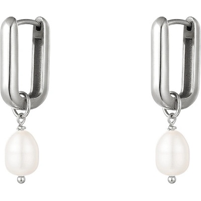 Ornamenti Pearl Square silver OOR150050