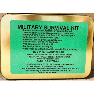 BCB Krabička poslední záchrany Military Survival Kit