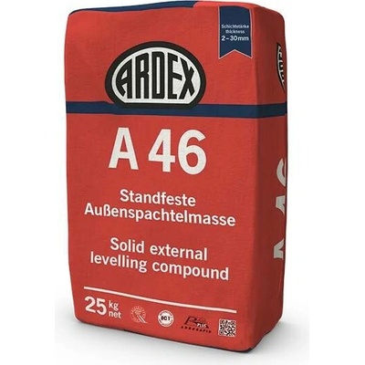 ARDEX A 46 - opravná hmota pro exteriér 25 kg