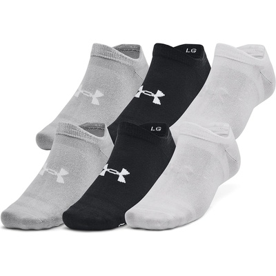 Under Armour Чорапи Under Armour Essential 6-Pack No-Show Socks Unisex - Black/Wht/Gry