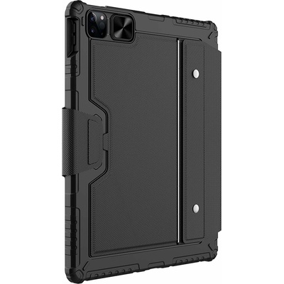 Bumper Combo Keyboard Protective Case - удароустойчив кейс, с отделяща клавиатура и поставка за iPad Air 13 (2024), iPad Pro 12.9 M2 (2022), iPad Pro 12.9 M1 (2021), iPad Pro 12.9 (2020) (чере