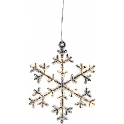 Svetelná figúrka Star Trading snehová vločka 11 - 20 svetielok