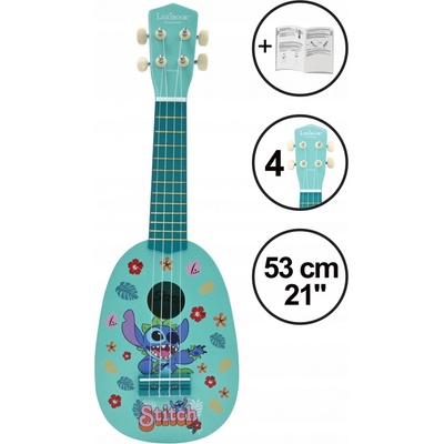 Lexibook ukulele s nylonovými strunami 53 cm Disney Stitch – Zboží Dáma