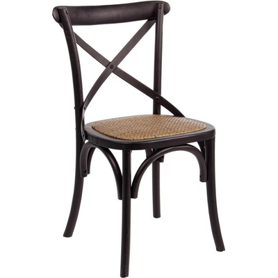 Bizzotto Черен стол cross (0743234)