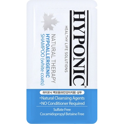 Hyponic Hypoallergenic Šampon pro psy s bílou srstí 10 ml