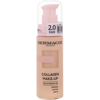 Dermacol Collagen Make-up SPF10 rozjasňující a hydratační make-up Fair 2,0 20 ml
