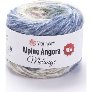 YARNART Alpine Angora Melange "New 6408 Плетива прежда (Alpine Angora Melange New 6408)