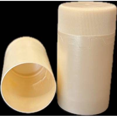 Uzáver plastový šróbovací cream (30x60mm)