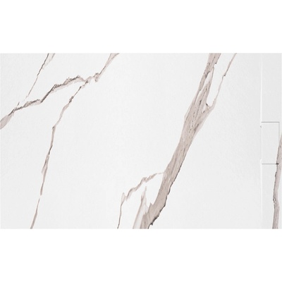Rea Корито за душ кабина Bazalt CARRARA WHITE 90x120 (REA-K7001)