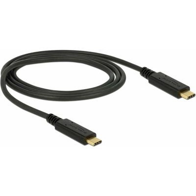 Delock 85531 USB-C ® zástrčka USB-C ® zástrčka 1m černý