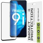 Techsuit Протектор за Realme 9i / 9 5G / 9 Pro / 8i / Narzo 50 / Oppo A76 / A96 / OnePlus Nord CE 2 Lite 5G - 111D Full Cover / Full Glue Glass - черен