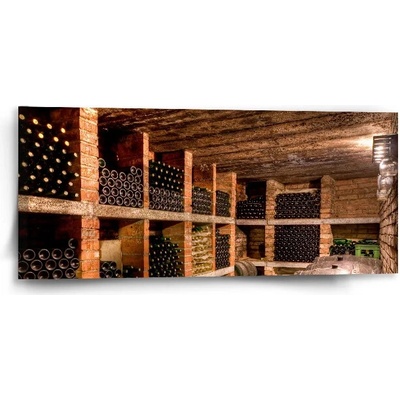 Sablio Obraz Vinná pivnica - 110x50 cm