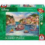 Schmidt Spiele Пъзел Schmidt от 1000 части - Мики и Мини в Италия (58053)