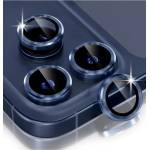 Blueo Протектор за Камерата на iPhone 17 Pro Max, Blueo Saphire Crystal Cam Lens Glass, Син (6934663762453)