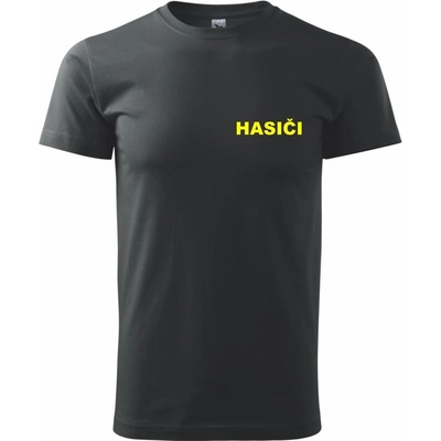 Hasiči názov samostatný pánske tričko čierne