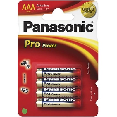 Battery Батерии тип AAA, 4 броя - Panasonic Pro Power Alkaline (BATTERY019)