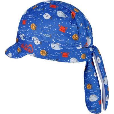 Dráče Funkčná šatka Dráča pirát šilt modrá