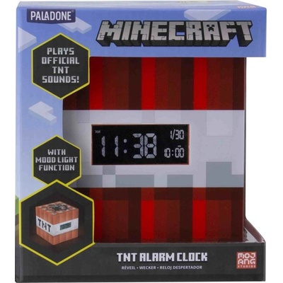 Digitálny budík Minecraft: TNT – Zboží Dáma