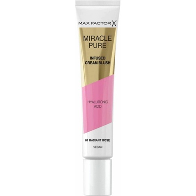 Max Factor Tekutá lícenka Miracle Pure Infused Cream Blush 001 1,5 g