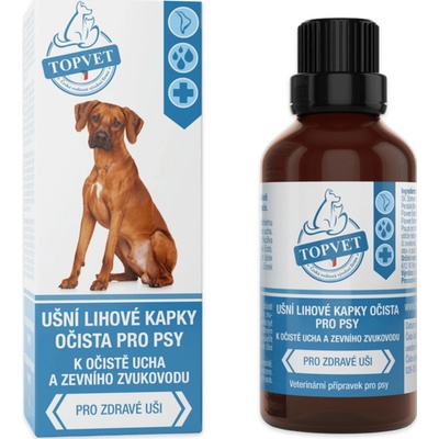 Topvet Čistič očného okolia pre psov 50 ml