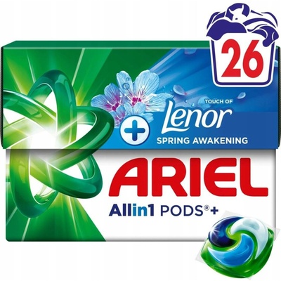 Ariel gelové kapsle Touch of Lenor Fresh Air 26 PD