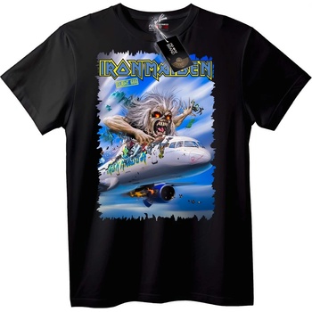 NOONEBRAND Тениска Iron Maiden Flight 666 - 6XL, Black